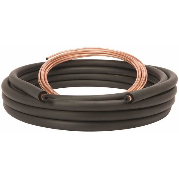 Mueller Industries 3/8 in. x 7/8 in. x 3/8 in. x 35 ft. Air Conditioner Line Set 61480350